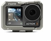 Camera Cage for DJI Osmo Action 3 Basic Kit - Titanium Gray
