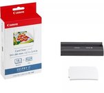 Canon KC-18IF Colour Ink + Paper Set Credit Card Size - 18 Stickers