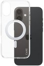CARE by PanzerGlass Case Feature | Back protection | Apple | iPhone 16 Plus | Recycled plastic | Silver | Kickstand & MagSafe