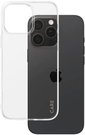 CARE Fashionable Case | Back cover | Apple | iPhone 16 Pro Max | Recycled plastic | Transparent | X-Ray Soft Basic