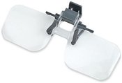 Carson Magnifying Glasses 2x (+4.00 Dioptrie) Clip-On and Flip-Up