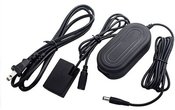 Caruba Canon LP E6 full decoding Dummy battery +AC E6 power adapter (US standard)