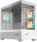 Case|GIGABYTE|GB-C201PI|MidiTower|Case product features Rackmountable/Accessory/Transparent panel|Not included|MicroATX|MiniITX|Colour White|GB-C201PI