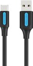 Charging Cable USB-A 2.0 to USB-C Vention COKBC 0,25m (black)