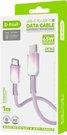 D-Fruit cable USB-C - USB-C DF162 1m, violet