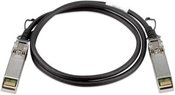 D-Link DEM-CB100S SFP+, Copper, Direct Attach Cable, 10/100/1000/10000 Mbit/s, Maximum transfer distance 1 m, -40 to +85C