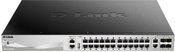 D-Link Switch DGS-3130-30PS 24GE PoE 4SFP+ 2x10