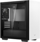 Deepcool MACUBE 110 WH White, ATX, 4, USB3.0x2; Audiox1, ABS+SPCC+Tempered Glass, 1&times;120mm DC fan