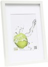 Deknudt S40AK1 P1 white 15x20 Wooden Frame with Passepartout