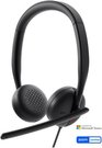 Dell Headset WH3024 Built-in microphone USB-C, USB-A Black