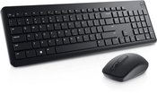 Dell Keyboard and Mouse KM3322W Keyboard and Mouse Set, Wireless, Batteries included, EE, Black
