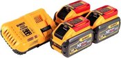 DeWalt DCB118X3-QW 3x 54V Battery Starter Set