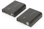 DIGITUS HDMI KVM Extender over IP Set