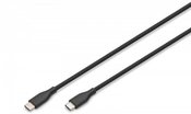 Digitus USB-C silicone connection cable, 1m | AK-300341-010-S