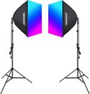 NEEWER NK800, 60 cm softbox LED light kit incl. stands