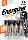Energizer battery Primary Alkaline AA CP4 EU