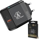 Extralink Ładowarka Smart Life Fast Charger 65W GaN USB-C, USB-A