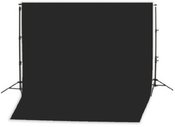 Falcon Eyes Background System B-8510 with Roll Black 2,75 x 11m