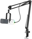 Fifine AM8TW gaming microphone with boom arm (white)