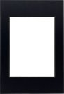 Focus Passepartout Black w. black core 30x40/20x30