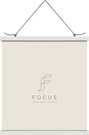 Focus Poster Hanger Magnetic White 71cm