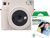 Fujifilm instax Square SQ1 Chalk White + 10 film