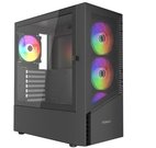 Gembird PC Case Midi Tower Fornax 4300 ATX black