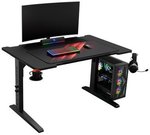 Genesis Gaming Desk | Holm 120 Modular | Black