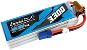 Gens ace 3300mAh 22.2V 45C 6S1P Lipo Battery Pack with EC5 Plug