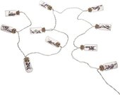 Girlianda 10 LED lempučių 1,65 m su gėlytėmis Atmosphera 186371A