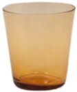 Glass candlestick yellow 872-1-YE AKCNO