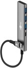 Goobay Slim 4-Port USB Hub, USB-C to USB-C/USB-A, 5 Gbit/s | 76562