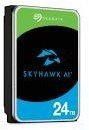 HDD|SEAGATE|SkyHawk AI|24TB|SATA 3.0|256 MB|7200 rpm|Discs/Heads 10/20|3,5"|ST24000VE002
