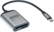 Hoodman Steel SD & Micro SD UHSII enabled memory card reader USB 3.2 Gen 1
