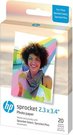 HP photo paper Sprocket Plus Zink 5.8x8.6cm 20 sheets