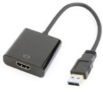 Cablexpert USB to HDMI display adapter USB-A to HDMI, 0.15 m