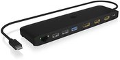 IcyBox ICY BOX IB-DK2116-C 12in1,HDMI,DP,LAN,USB