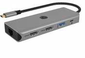 IcyBox ICY BOX IB-DK4012-CPD 9in1, 2x HDMI, 4K60Hz