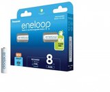 Rechargeable batteries Panasonic ENELOOP BK-4MCDE/8BE, 750 mAh, 2100 (8xAAA)