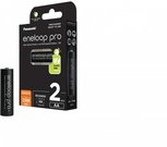 Rechargeable batteries Panasonic ENELOOP Pro BK-3HCDE/2BE, 2500 mAh, 500 (2xAA)