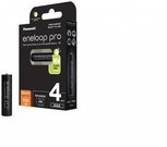 Įkraunamos baterijos Panasonic ENELOOP Pro BK-4HCDE/4BE, 900 mAh, 500 (4xAAA