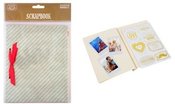 instax Scrapbook "Blue Stripe"