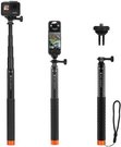 K&F Concept Invisible Selfie Stick, Extension Carbon Long Pole（127cm/50in）