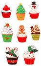 Fujifilm Christmas puffy stickers 8 pcs