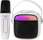 Karaoke Speaker With Microphone | AD 1199W | Bluetooth | White | Portable | Wireless connection
