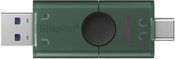 Kingston DataTraveler Duo | 128 GB | USB 3.2 Gen 1 | Black/Green
