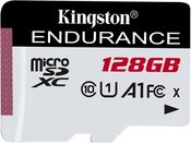 Kingston Endurance 95R 128 GB, Micro SD, Flash memory class 10