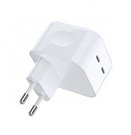 Kroviklis CHOETECH 2x USB Type-C, 35W, PD3.0, Qc3.0