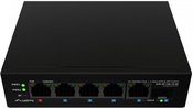 Light industrial POE 1xBT 3xAT SFP+ETH DIN