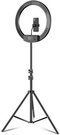 LED Ring Lamp 45cm With Desktop Tripod Mount Up To 2.1m